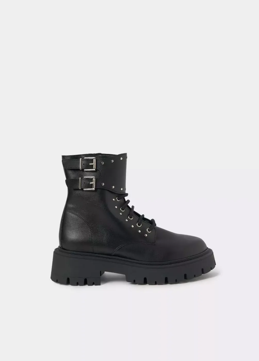 Bota Acordonada Tachas-Brownie Spain Hot