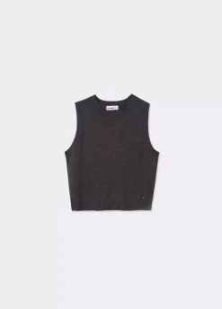 Chaleco Punto Fino Cuello Red-Brownie Spain Online