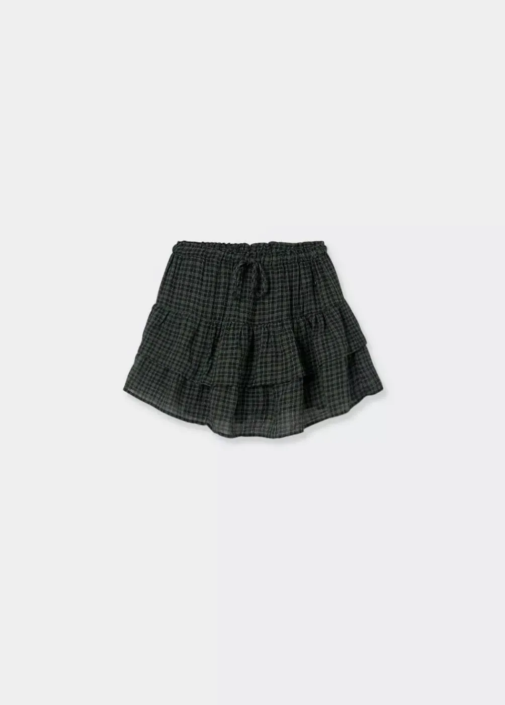 Falda Cuadros Volantes-Brownie Spain Clearance