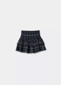 Falda Volantes Cuadros-Brownie Spain Clearance