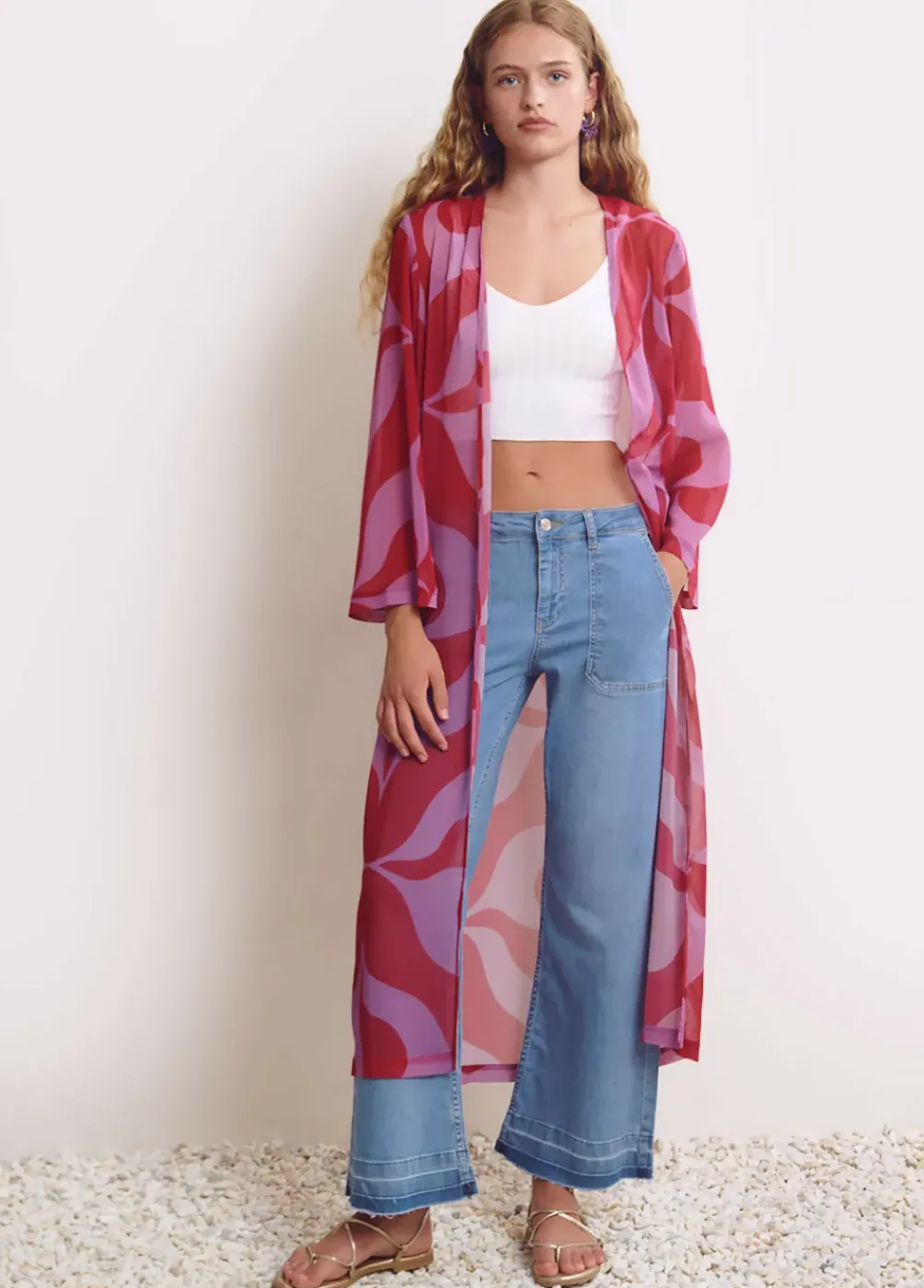 Kaftan Estampado-Brownie Spain Discount