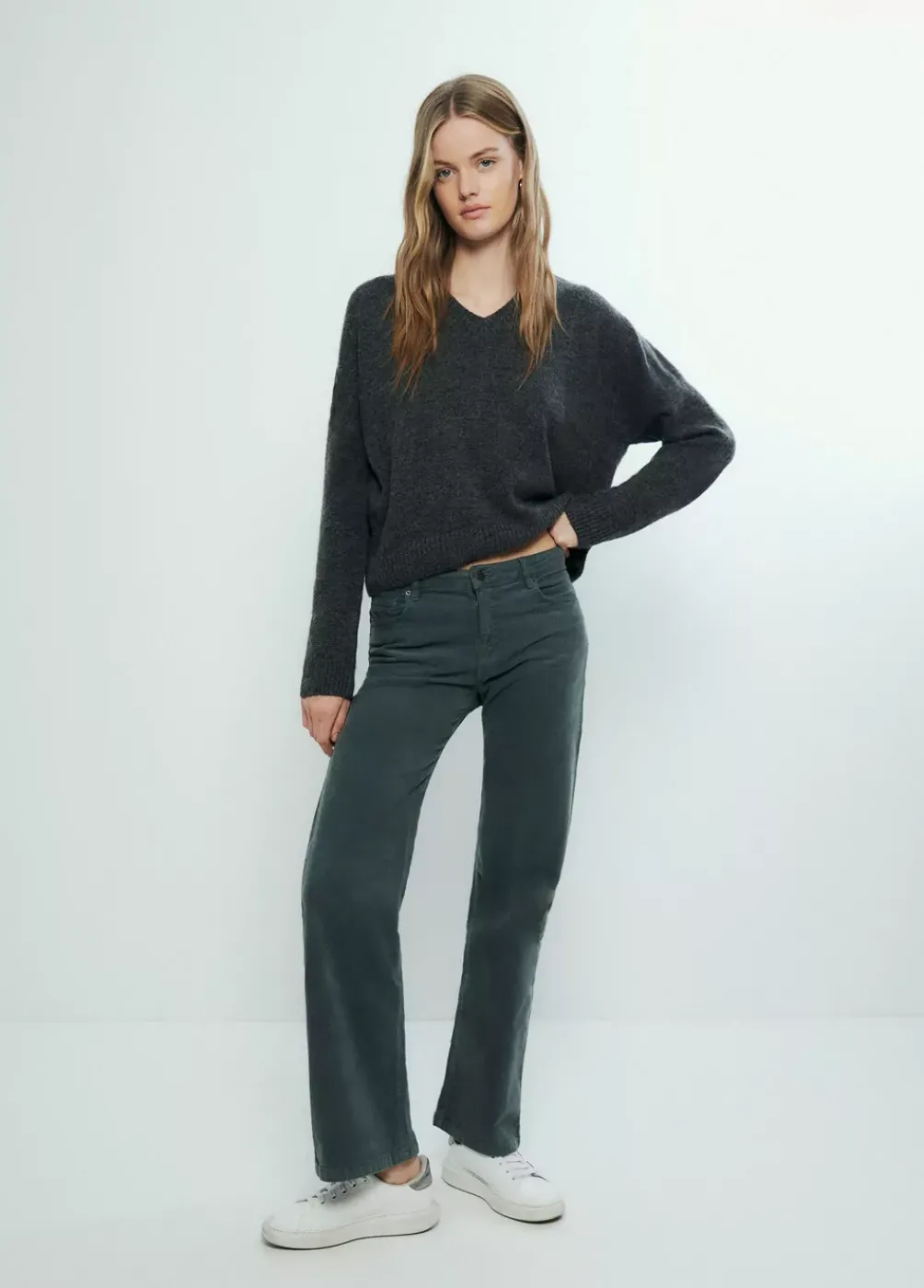 Pantalon Pana Recto-Brownie Spain Discount