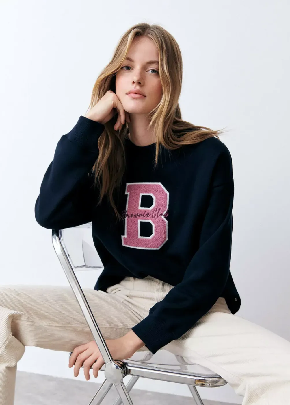 Sudadera B Bordado-Brownie Spain Best
